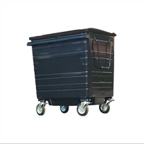 Metalna kanta za smeće na otvorenom